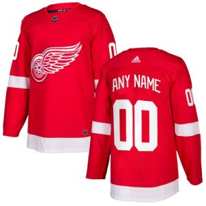 Maillot Hockey NHL Detroit Red Wings Personnalisable Domicile Rouge Authentic